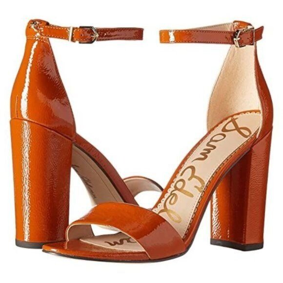 SAM EDELMAN Womens Yaro‎ Heel Sandal - Size 8 - Picture 1 of 6